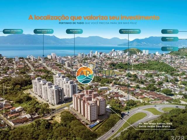 #87 - Apartamento para Venda em Caraguatatuba - SP
